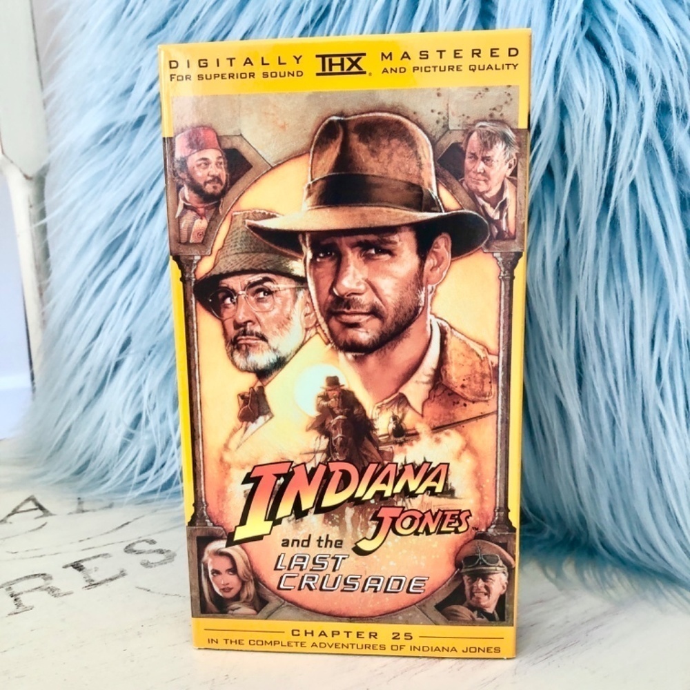 Indiana Jones,‎ VHS, Trilogy, 3 Movie, Box Set, Vintage, 1999, Good Condition - Picture 10 of 16